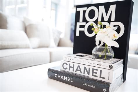 chanel designer glass coffee table|Chanel books for coffee table.